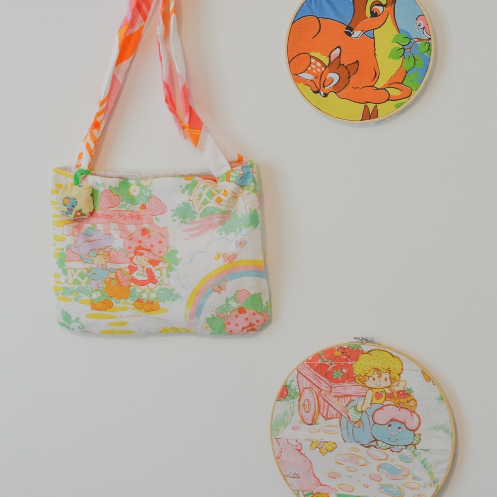Colorful Kids Cartoon Print Bag